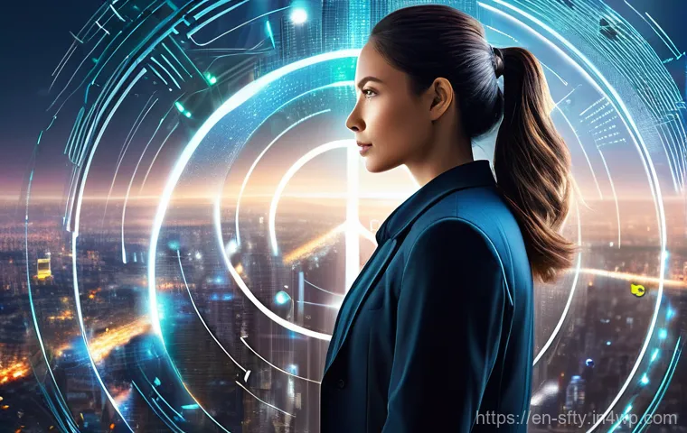 자동화된 네트워크 보안 모니터링 도구의 이점 - **Prompt:** A bright, collaborative modern office space during the day. Two to three cybersecurity e...